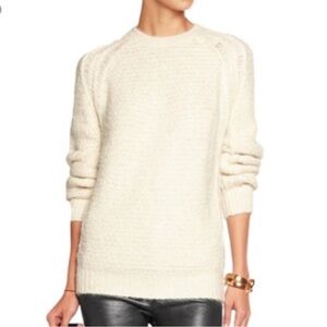 IRO Women's Suri Alpaca-Merino Wool Knit Oversized Crewneck Sweater SZ S/M